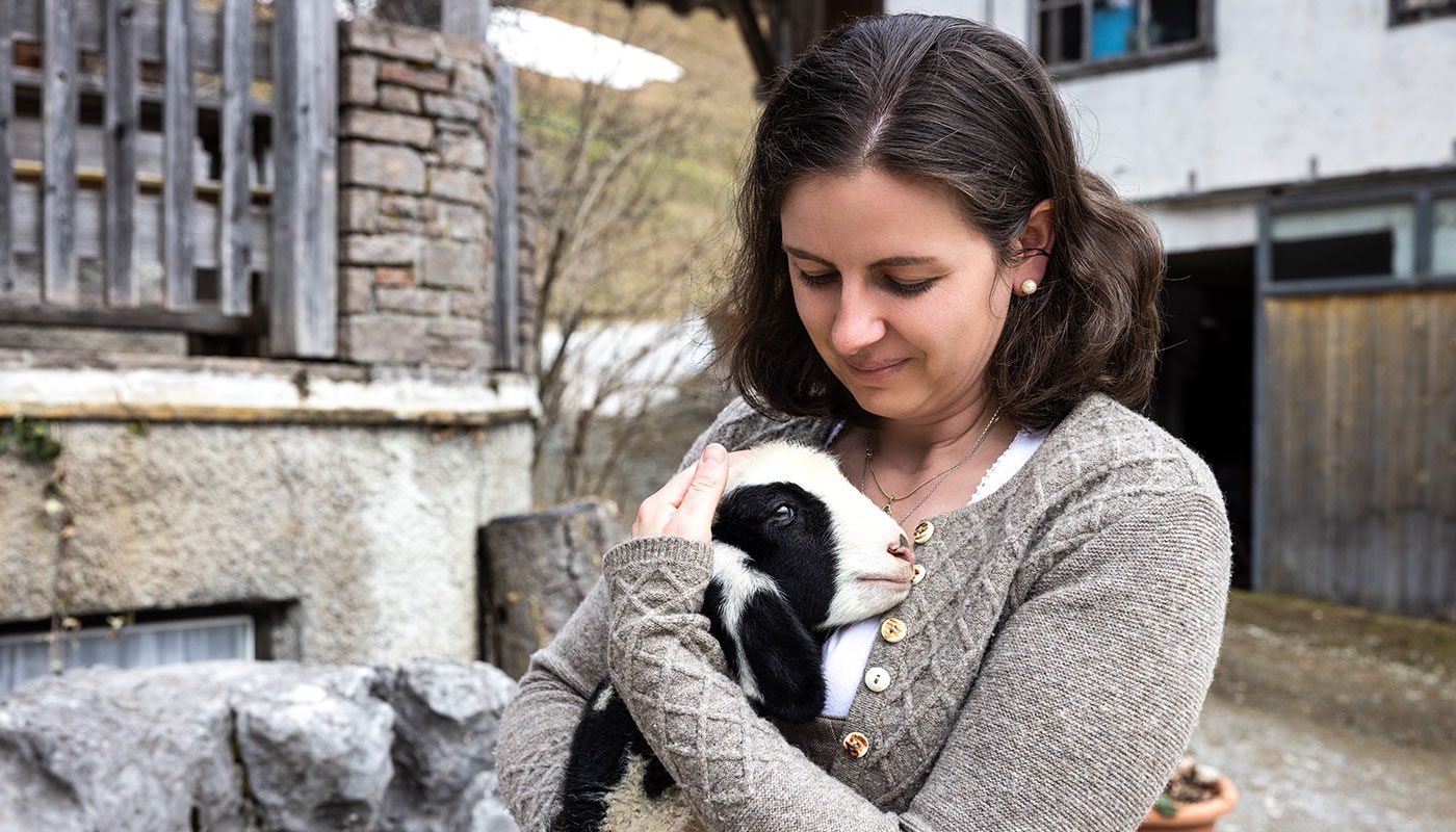 Tiere am Bio-Bauernhof in Filzmoos