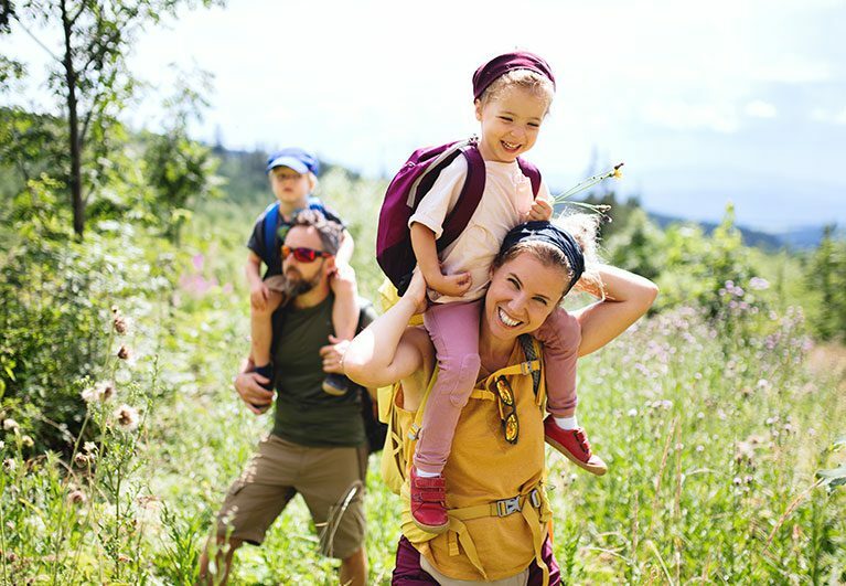 Wandern in Filzmoos, Familienurlaub