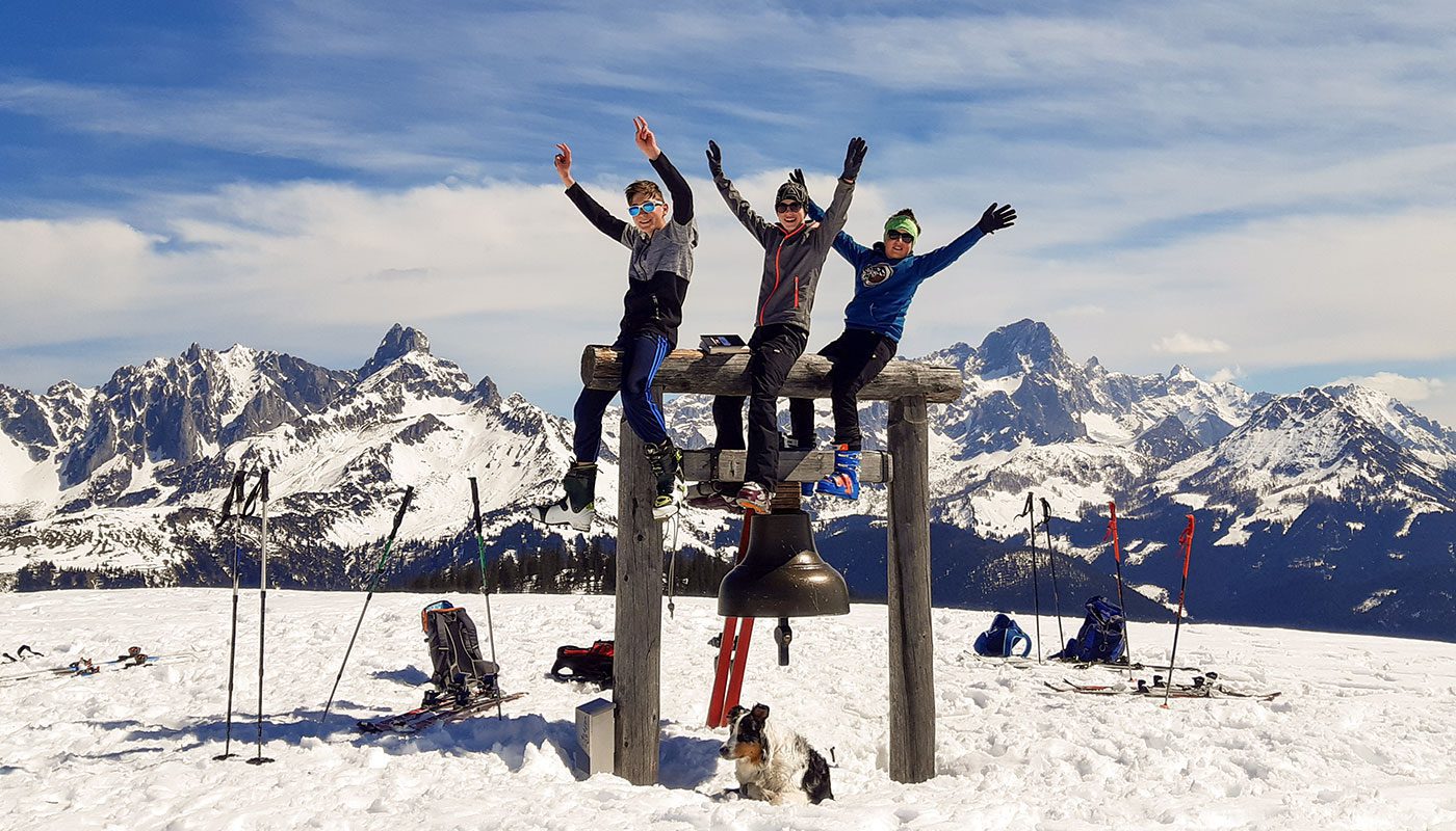 Skitour auf den Gerzkopf, Filzmoos