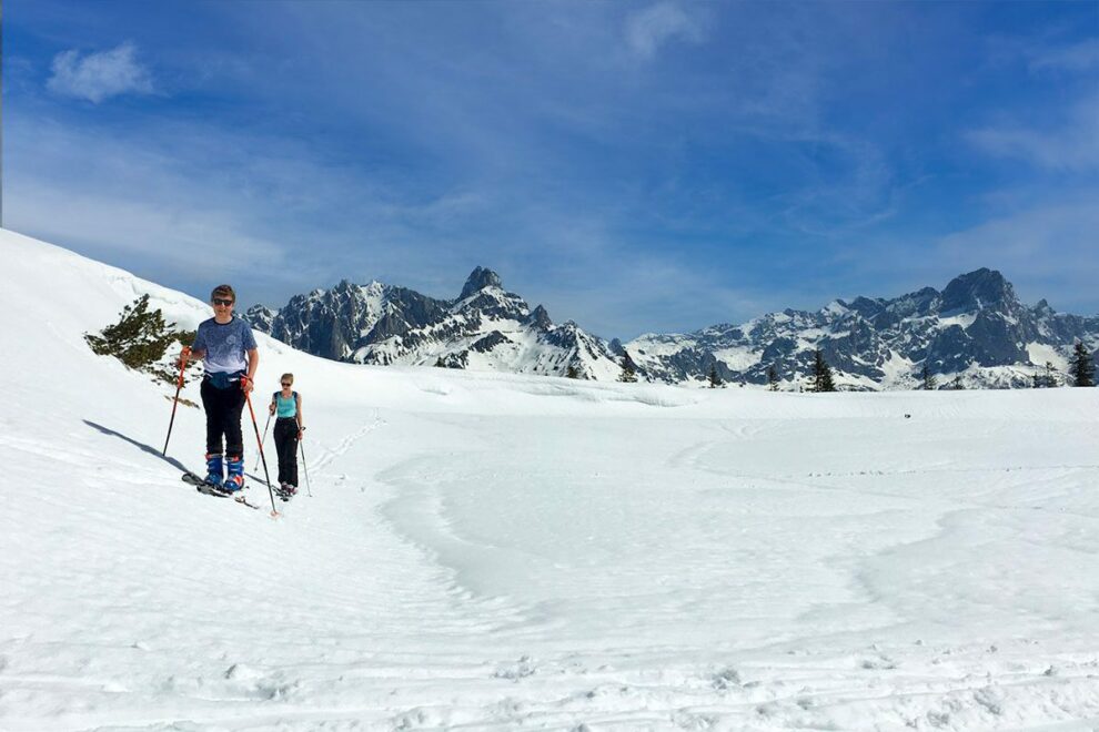 Skitour auf den Gerzkopf, Filzmoos