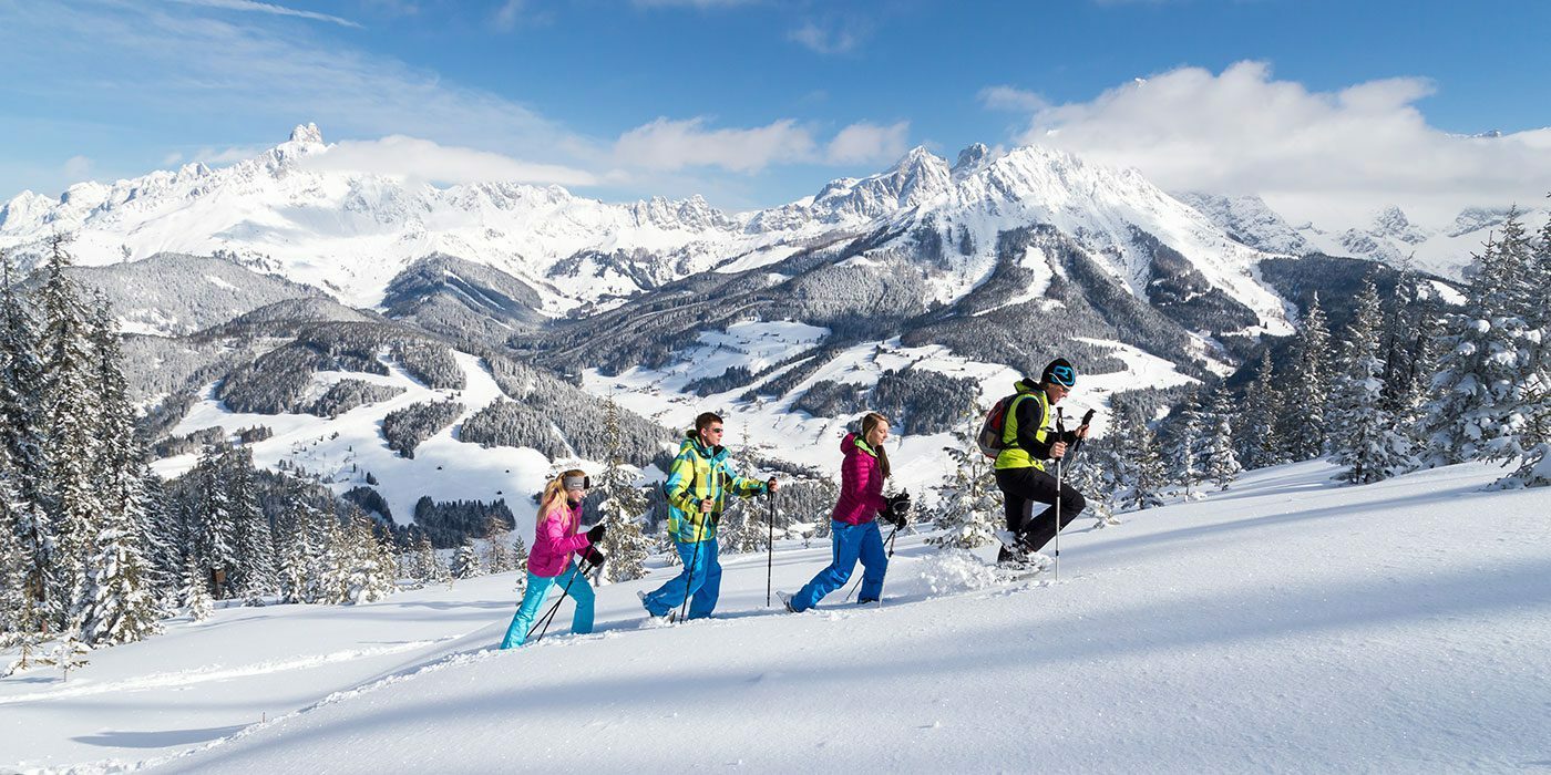 Schneeschuhwandern - Winterurlaub in Filzmoos